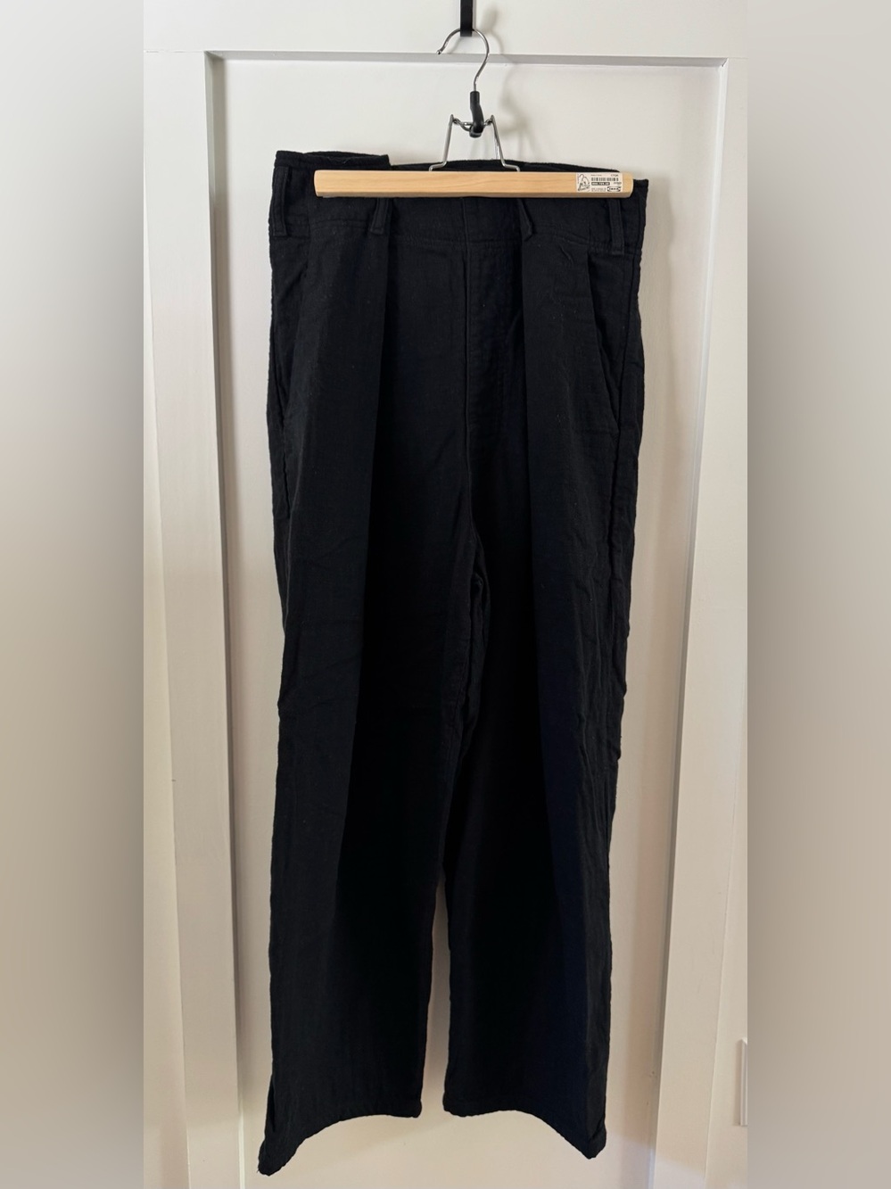 Atelier Delphine wide trouser double cotton gauze
